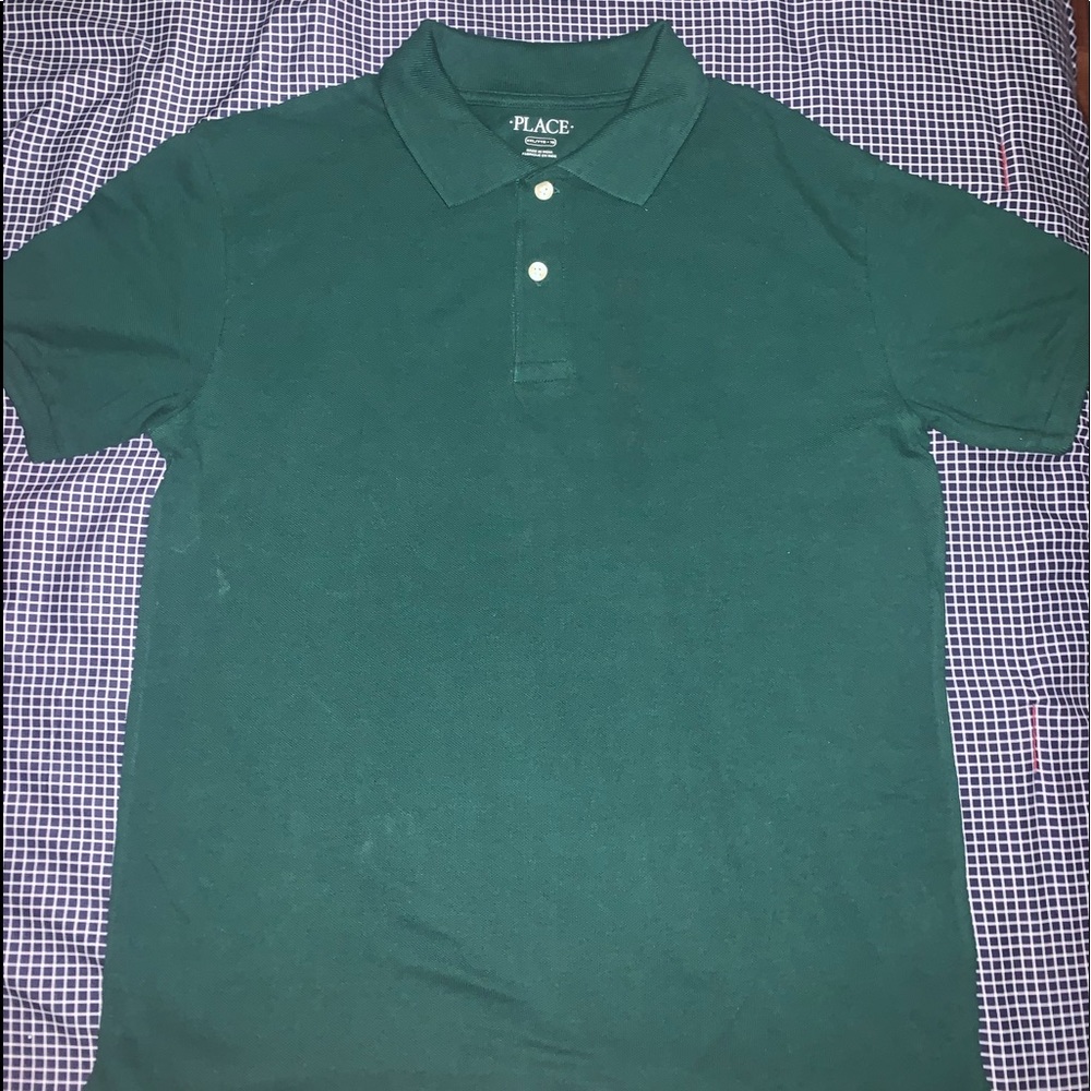 Half button down shirt